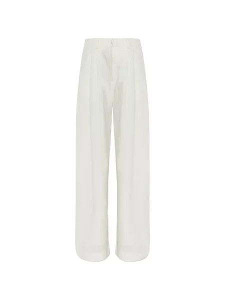 Pantaloni Gestuz alb