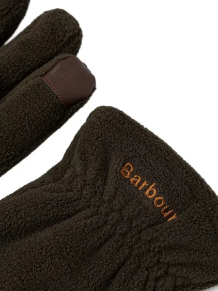 Fleece kesztyű Barbour zöld