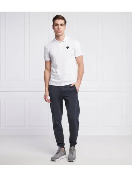 Polo alb