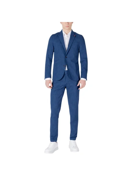 Costum Mulish cu dungi albastru