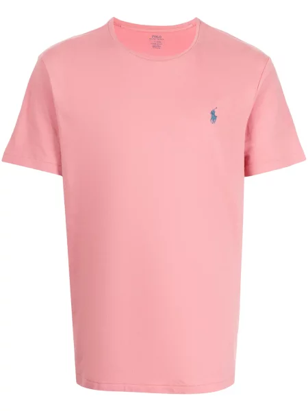 Πουλόβερ Polo Ralph Lauren από ζέρσεϋ ροζ