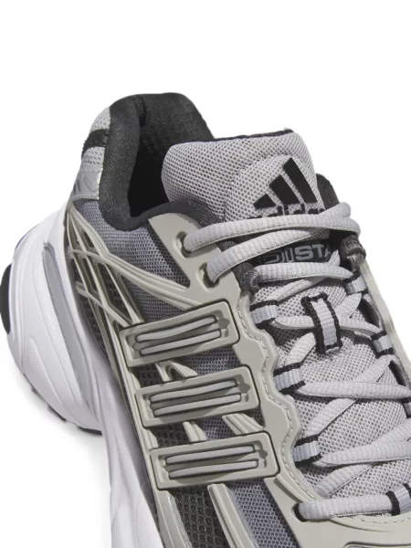 Sneakerși Adidas cu broderie gri