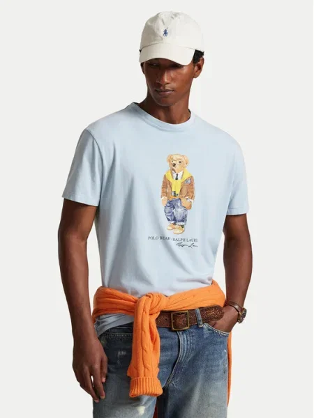 Polo Ralph Lauren Tricou celest albastru