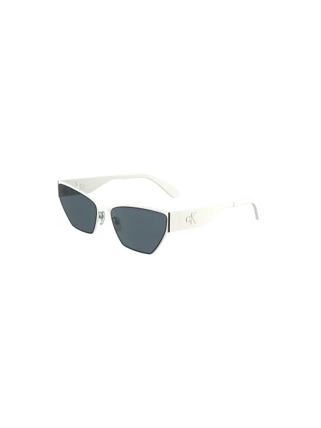 Okulary przeciwsłoneczne Calvin Klein białe