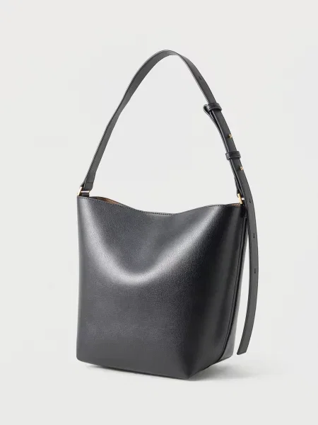 Geantă Calvin Klein Foil Logo Medium negru
