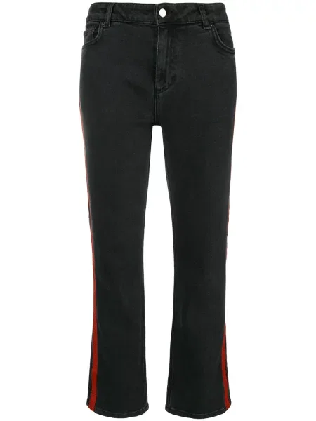 Blugi Victoria Beckham cu dungi albastru