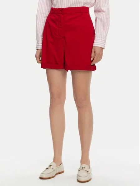 Tommy Hilfiger Kratke hlače crvena