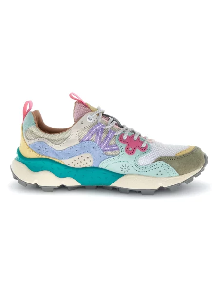 Sneakersy Flower Mountain zamszowe w kwiatki