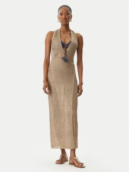 Guess Пляжна сукня бежевий