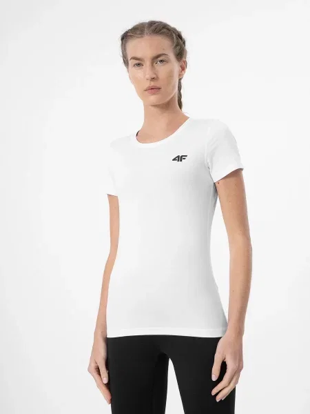 Tricou sport 4f alb