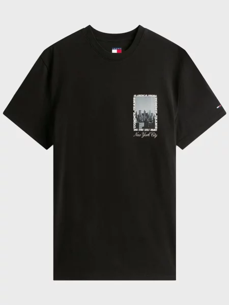 Футболка Tommy Jeans черная