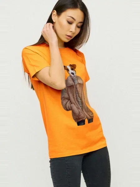 Футболка Yappi оранжевая