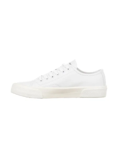 Blugi Tommy Hilfiger cu toc jos alb
