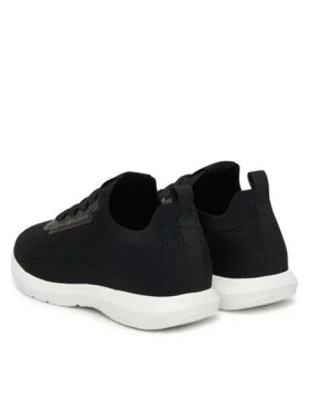 Tommy Hilfiger Sneakersy Th Knit Extralight Runner čierna