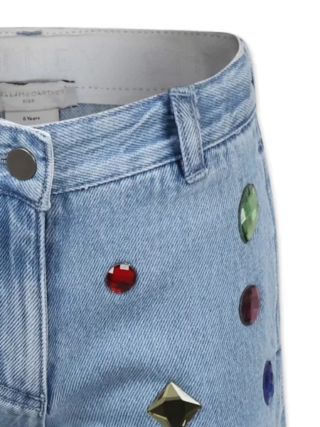 Dětské džíny Stella Mccartney modré