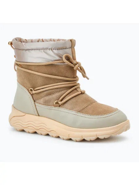 Női hótaposó Geox Spherica™ ABX light taupe Spherica™ ABX bézs