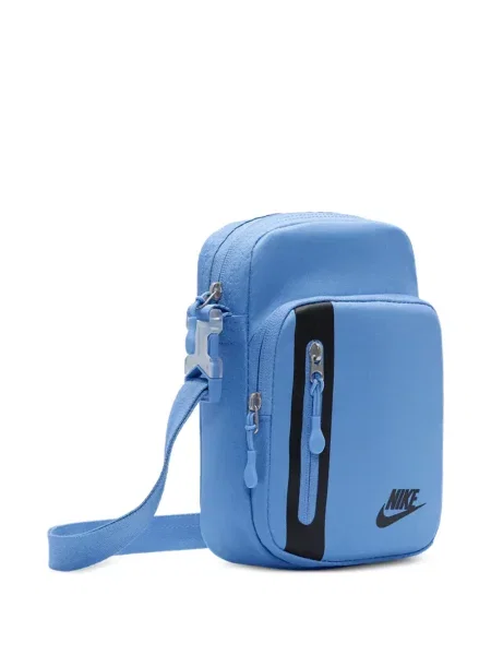 Șapcă Nike tricotate cu imagine cu decolteu rotund albastru