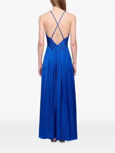 Rochie Zadig&voltaire din satin albastru