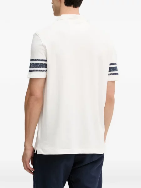 Polo Guess με κέντημα λευκό
