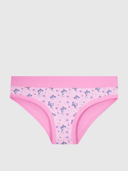 Дитячі трусики Lovely з принтом метелики Riminiveste рожеві