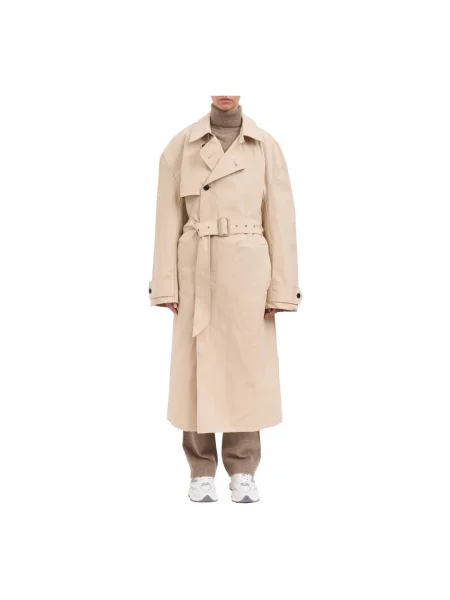 Trencz Entire Studios klasyczny beżowy