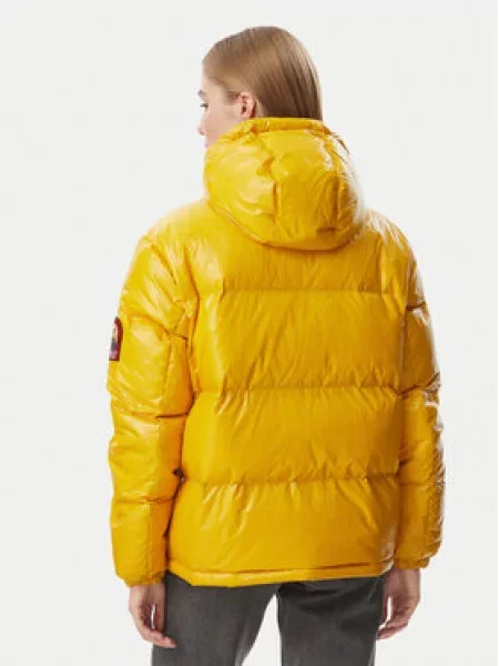 Tommy Jeans Pūkinė striukė Alaska  Oversize geltona