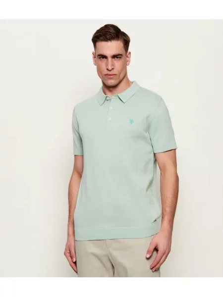 Tricou polo U.s. Polo Assn. verde