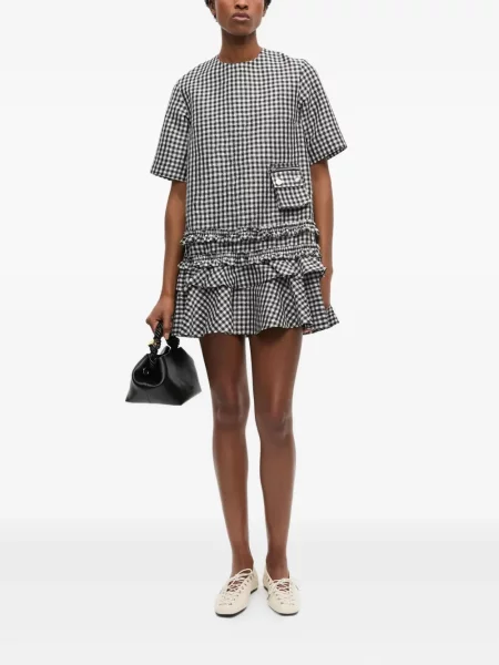Rochie Ganni cu imagine de costum negru