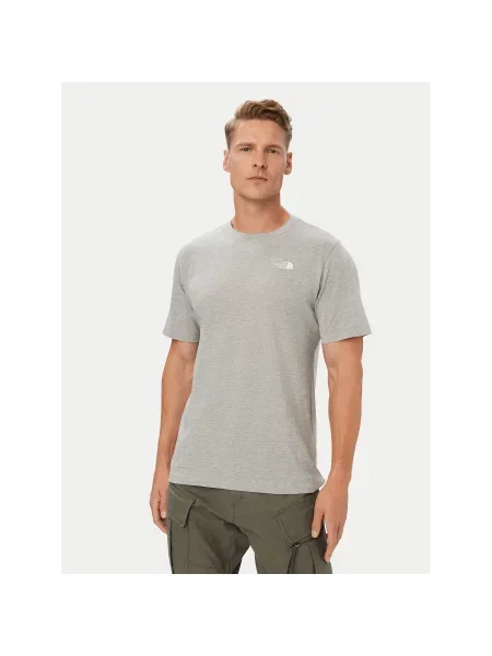 The North Face Marškinėliai Evolution Simple Dome pilka