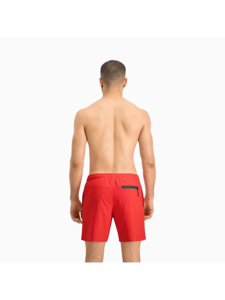 Szorty pływackie o średniej długości PUMA Swim czerwone