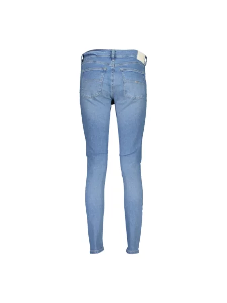 Skinny jeansy Tommy Hilfiger Nora niebieskie