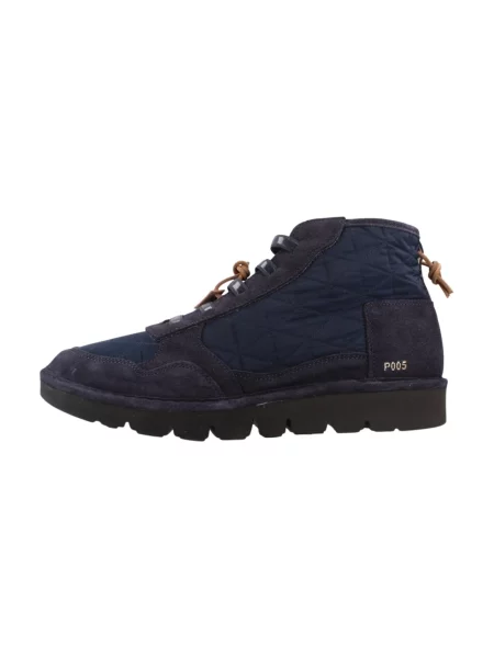 Buty do kostki Panchic skórzane niebieskie