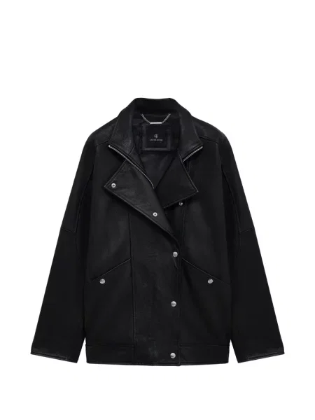 Geanta de piele Anine Bing negru