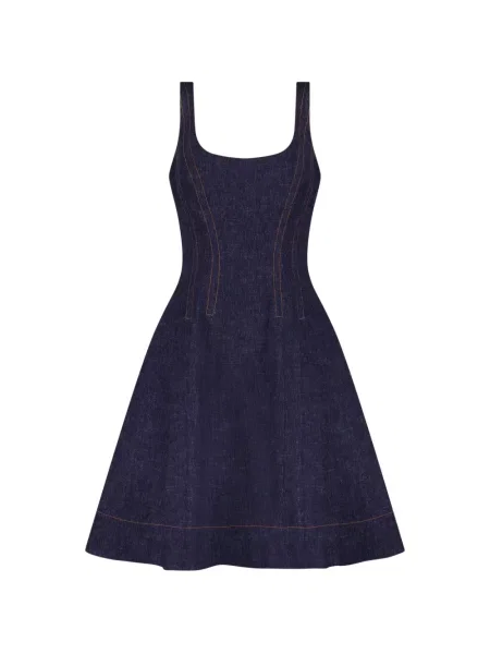 Sukienka jeansowa Lela Rose niebieska