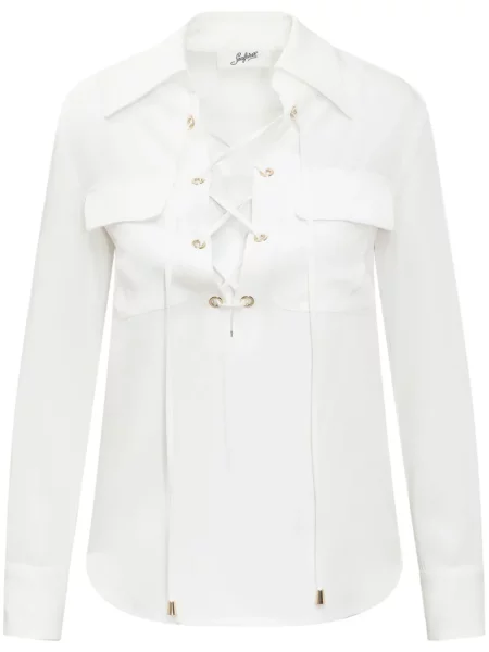 Koszula Seafarer koronkowa biała