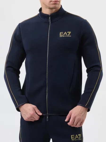 Костюмный спортивный костюм Ea7 Emporio Armani синий
