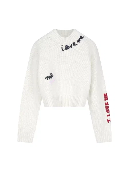 Sweter Fabienne Chapot wełniany biały