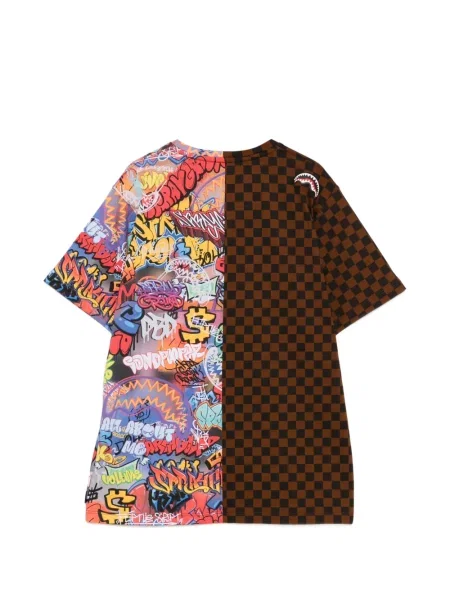 Koszulka dziecięca Sprayground Kid brązowa