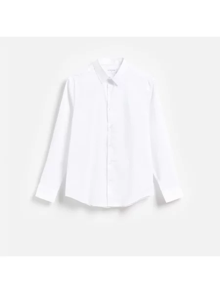 Reserved Pamutban gazdag slim fit ing fehér