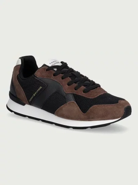 Tommy Hilfiger T HILFIGER CORE MIX RUNNER sneakers pentru bărbați maro