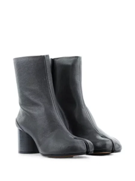 Cizme scurte Maison Margiela din piele negru