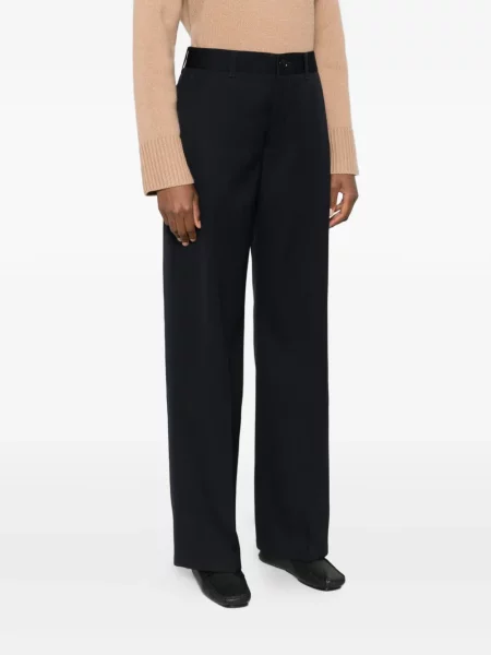 Pantaloni Jil Sander albastru