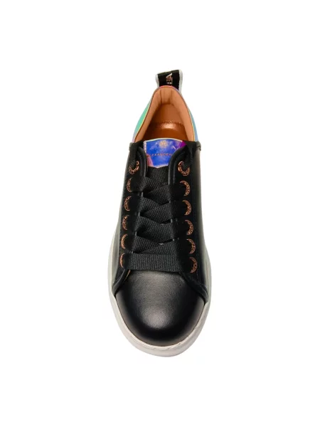 Sneakersy Alexander Smith skórzane casual czarne
