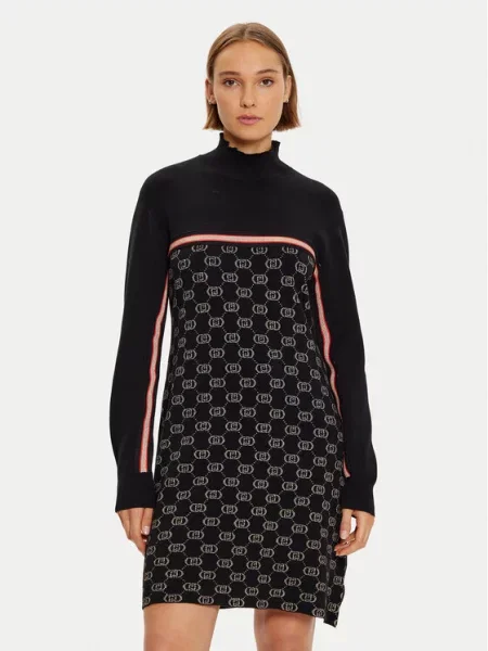 Liu Jo Sport Džemper haljina crna