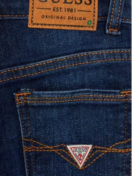 Guess Džinsai Skinny Fit mėlyna