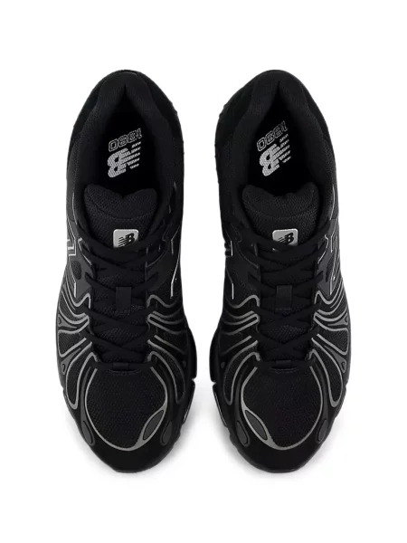 Sneakerși New Balance cu imagine cu model leopard negru