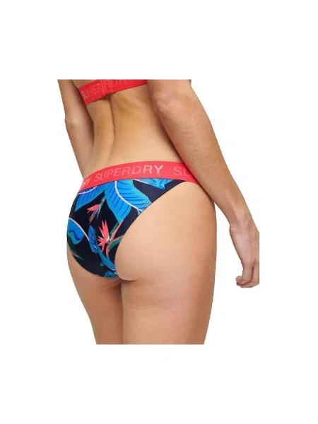 Bikini Superdry cu autograf albastru