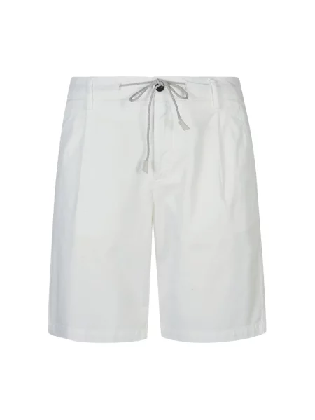Bermudy Eleventy białe