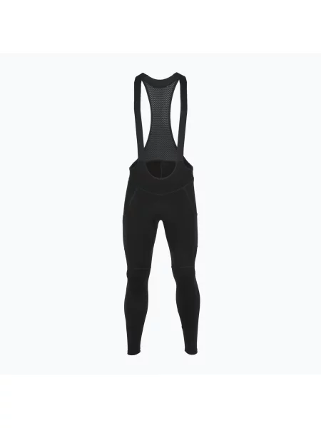 Pantaloni de ciclism pentru bărbați ATTABO OFREE CARGO cu izolare negri