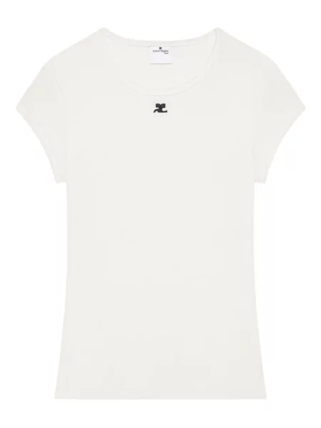 Tricou Courreges alb